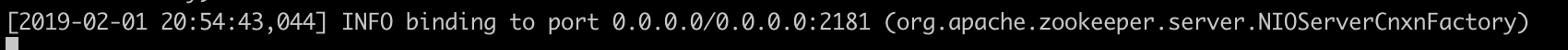 Install Kafka on Mac - ZooKeeper Starting Output